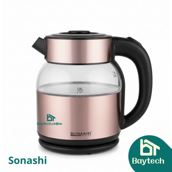 غلاية مياه زجاجية  SKT-1812